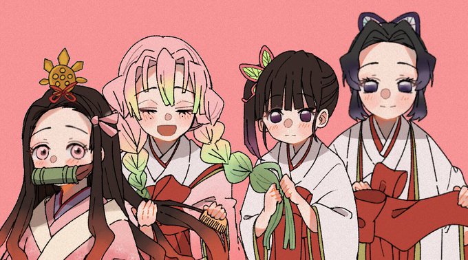 鬼滅女子のtwitterイラスト検索結果