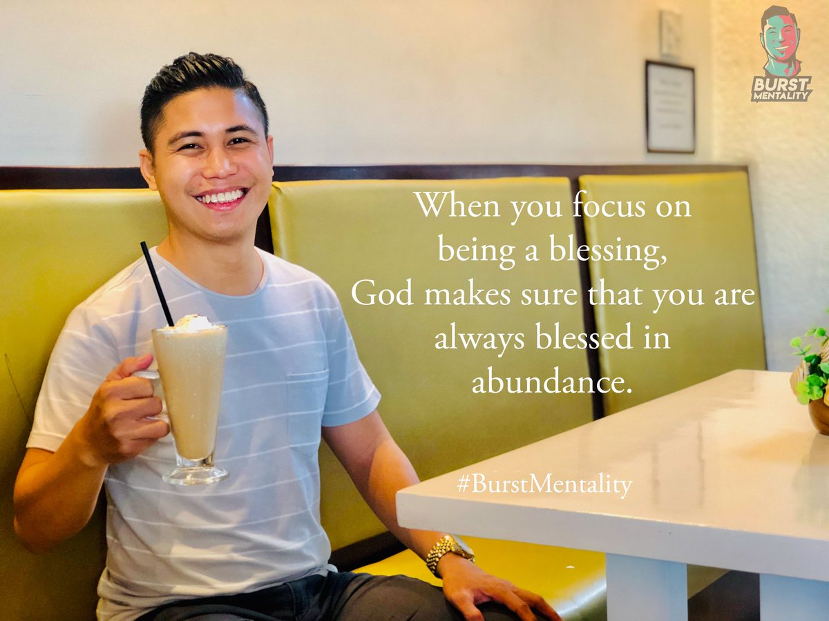 BurstMentality's tweet photo. Do not just count your blessings. Be the blessing other people count on. 😇

#LiveToBless #ServiceToGreatness https://t.co/09H0iBTUAZ
