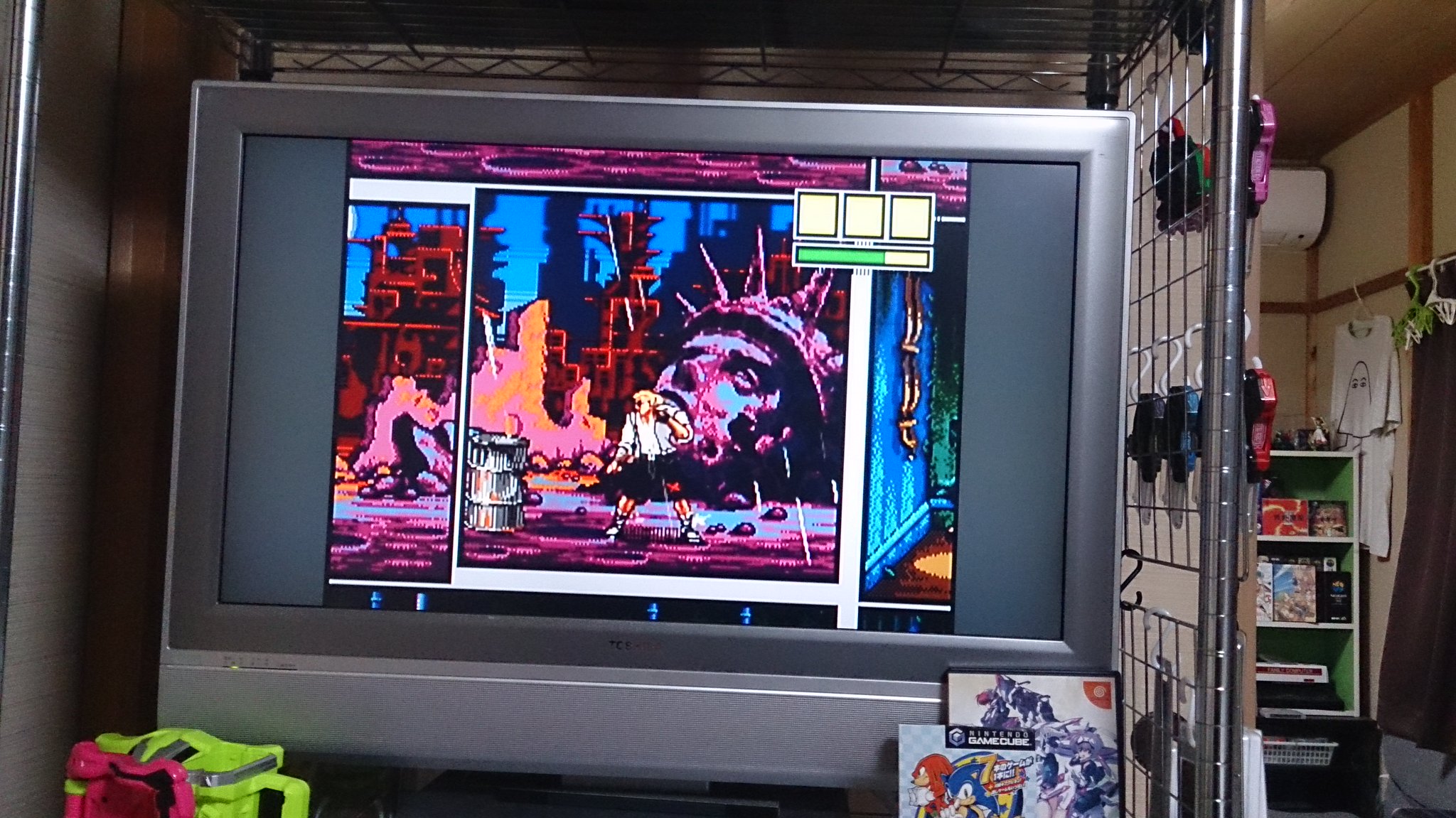Masaru としあえずソニックメガコレクションの隠しゲームを出してみる ブルースフィアはpsoのセーブデータがあったので起動後アンロック コミックスゾーン はコマンドでアンロックしたゾ W ソニックメガコレクション ゲームキューブ Masaru としあえずソニックメガコレクションの隠しゲームを出してみる ブルースフィアはpsoのセーブデータがあったので起動後アンロック コミックスゾーン はコマンドでアンロックしたゾ W ソニックメガコレクション ゲームキューブ