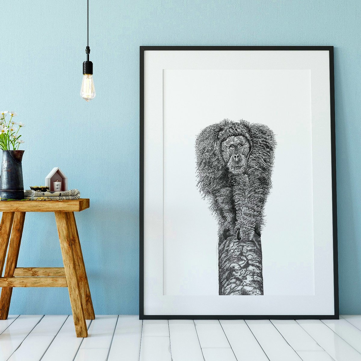 Let's wander in the wild! 
Bring your wall to life with these wildlife prints.

#orangutans #endangeredanimals #safariprint #homedecor #printondemandart #printandpost