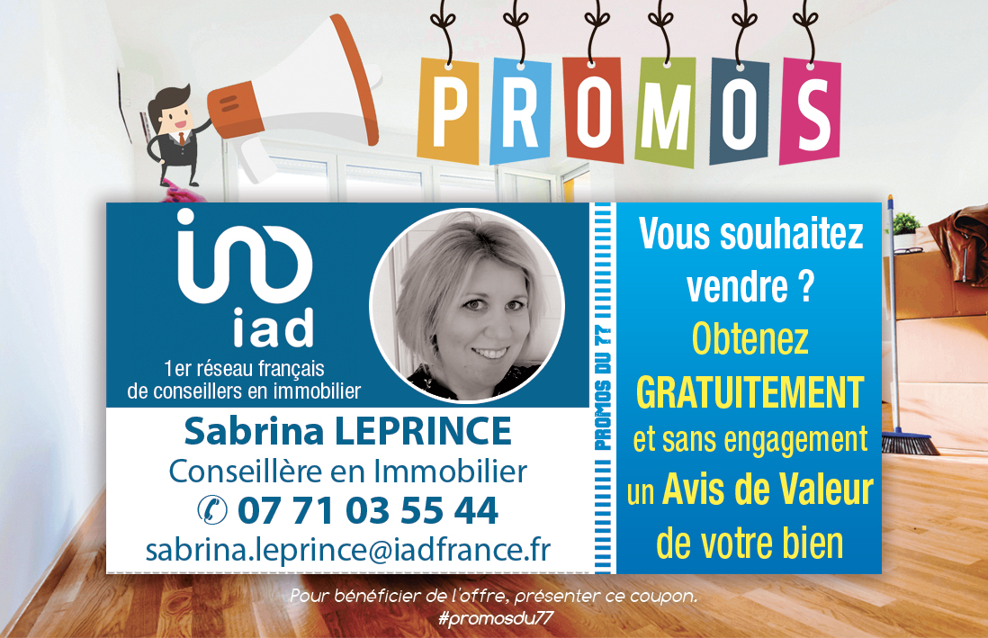 PromosDu77's tweet photo. Vous souhaitez vendre votre appartement,
maison sur le secteur de Provins ? 🏘
Sabrina LEPRINCE iad 👩‍💼
vous offre un avis de Valeur 🤗
Contact 07 71 03 55 44
ou sur https://t.co/uwOSi2Saz0
#promosdu77 #Provins https://t.co/Vs86dl9i0V