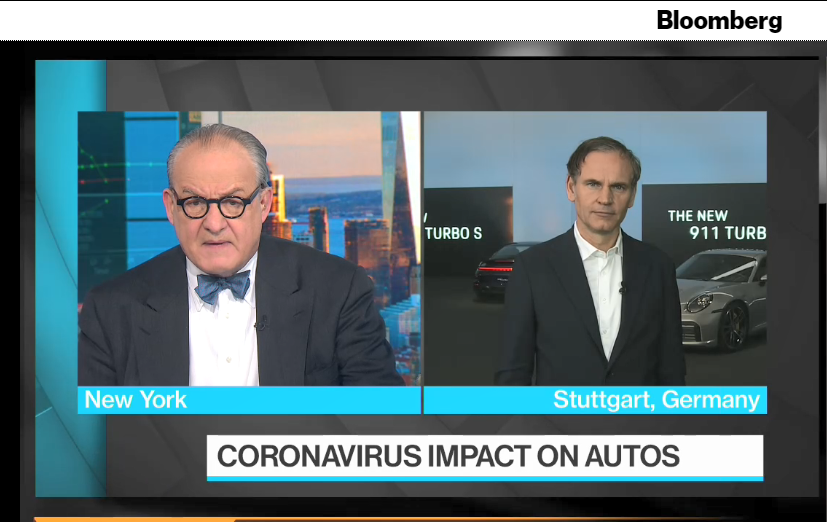 📍LIVE <a href="/BloombergTV/">Bloomberg TV</a>
CEO Oliver Blume <a href="/Porsche/">Porsche</a> presents the new #Porsche 911 Turbo S ⚡️ 
Watch the interview under: 📺 bloomberg.com/live/us