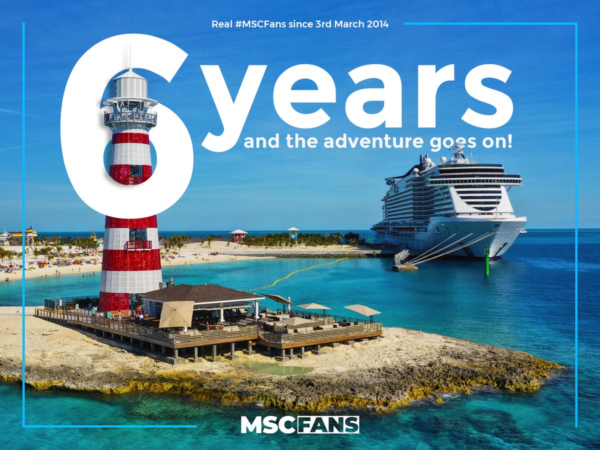 nolongermscfans's tweet photo. 3rd March 2014 > 3rd March 2020: six years like real #MSCFans.. and the adventure goes on! 🎉 https://t.co/4O7q1k9qBA