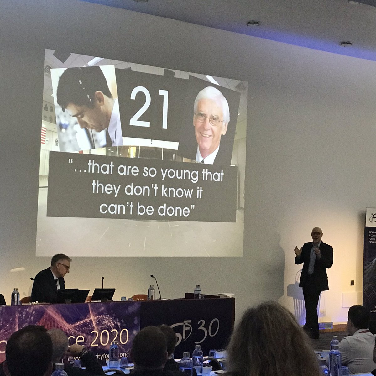 katyreece's tweet photo. We’re only one session in at #ISFCon and I’ve already learnt more from Professor @RichardWiseman about the moon landings than I knew an hour ago. Not your average security conference! 🌑
@securityforum #ISF30 https://t.co/j4lDVNSer7