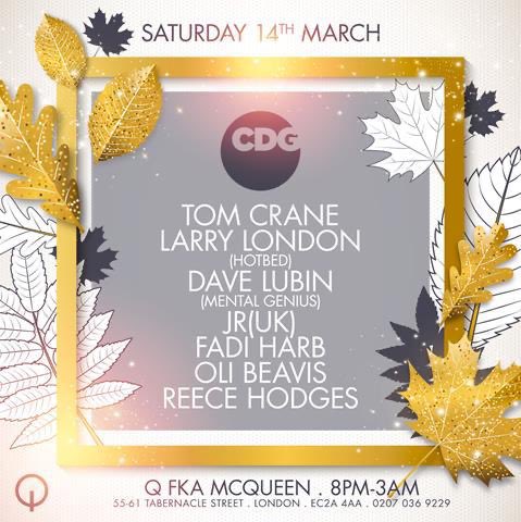 We bring the vibes back to @Q_Shoreditch on March 14th....
<a href="/Larryabs/">Larry</a> <a href="/djtomcrane/">Tom Crane</a> @mental_genius