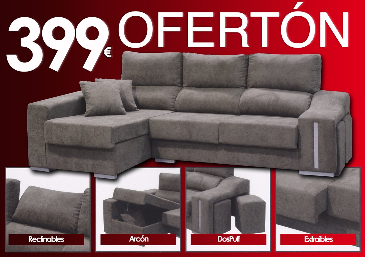 MueblesArias's tweet image. 📣📣PARTICIPA EN NUESTRO SORTEO 📣📣
.📣📣 COMPARTELO EN TU MURO 📣📣
💰💰DA ME GUSTA A NUESTRA PAGINA 💰💰#Chaiselonge en telas de excelente calidad, serie bronce,#sofá. Elige el color de tapizado entre la carta de colores. Valido para C.M. en unidades limitadas. NO TE QUEDES SI