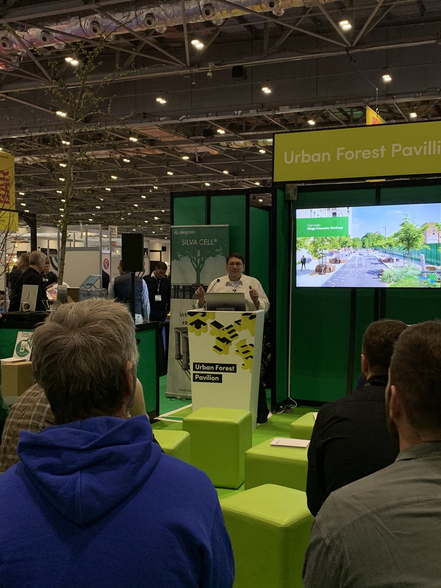 GreenBlueUrban's tweet photo. Visit us at the Urban Forest Pavilion G143 #urbanTreePlanting #Futurebuild2020 #suds #hydroplanter #rootspace https://t.co/UerPrtBRKc