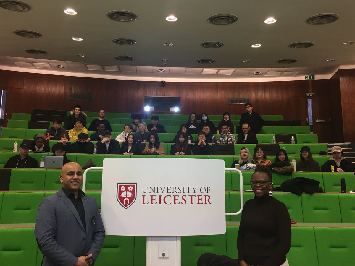 UniLeicBusiness's tweet photo. #ULSB welcomed Shahid Sheikh, OBE who presented on “The Opportunities and Challenges of Entering New Markets” to MSc International Marketing students doing the module, Strategies for International Marketing. Thank you Shahid for an interesting talk! https://t.co/Lug7Wg4sbN