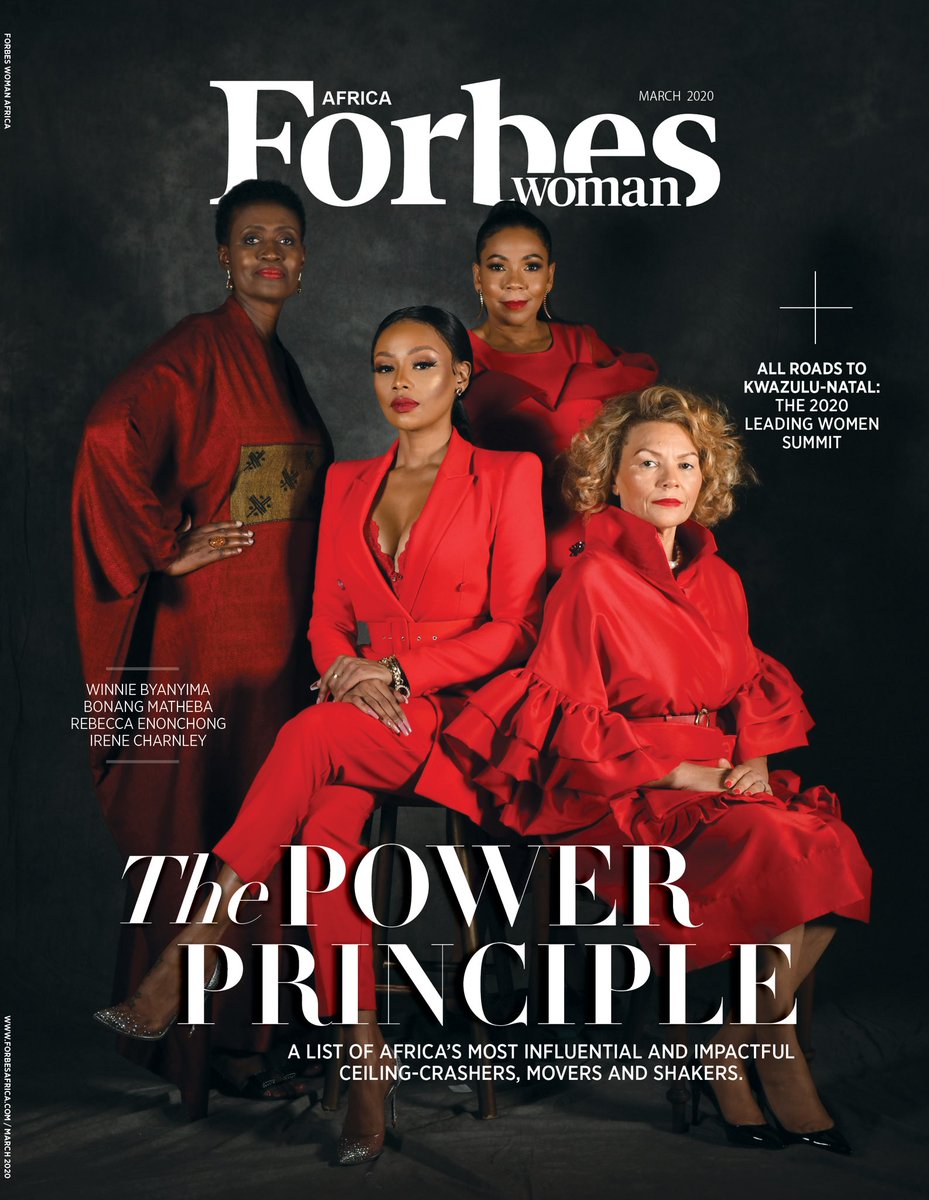 METHILRENUKA's tweet photo. Here it is, the blockbuster you cannot miss! The March issue of @forbesafrica with a first-time-ever list of Africa’s 50 Most Powerful Women. The double treat is a special issue of @ForbesWomanAfri with more stories celebrating female entrepreneurship! Now in stores @RealMash_ https://t.co/RKy7cCLghO