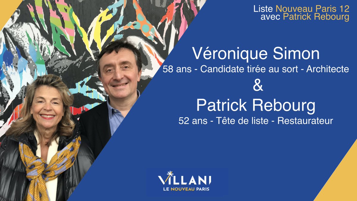 Villani Paris 12e tweet media