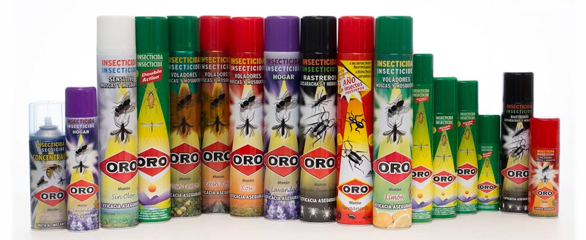 🤔 Cuéntanos, ¿cuál o cuáles de nuestros #insecticidas se han convertido en esenciales para mantener a raya la higiene y la salud de tu #casa? ¡cuéntanoslo! :) ¡será por insecticidas #ORO!