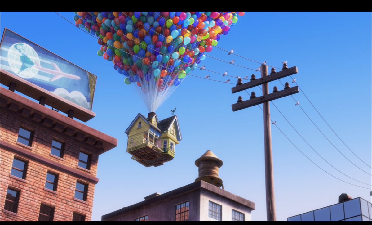 Летающий дом 4. Домик на воздушных шариках. Летающий дом на шариках.