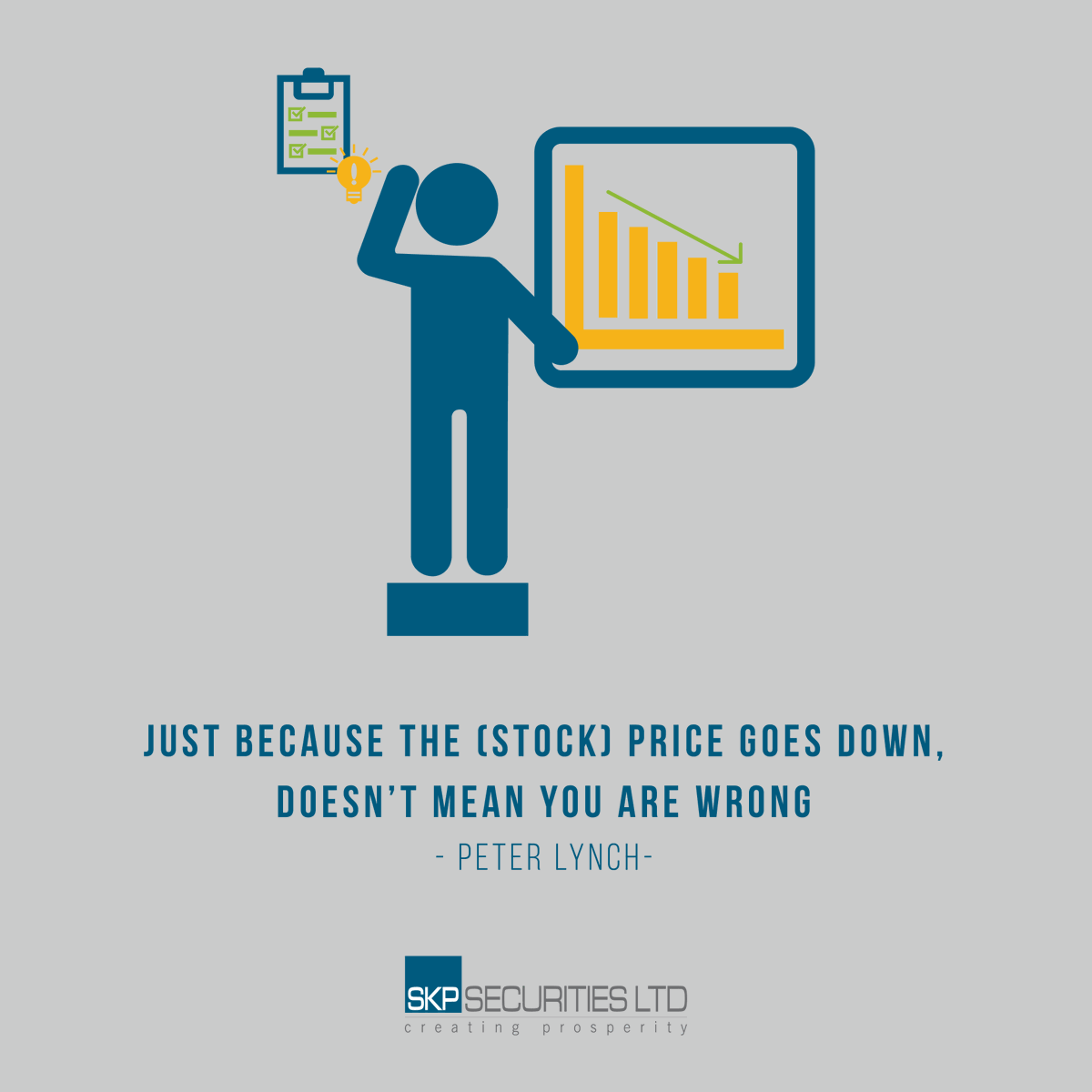 skpsecurities's tweet photo. Stock prices are a function of demand and supply of the stock, which could be caused by collective greed/panic of investors at large, irrespective of underlying value and the disconnect may continue for longer than we can think of.

#SKPSecuritiesLtd #QuotableQuote https://t.co/evDaMWLjuB