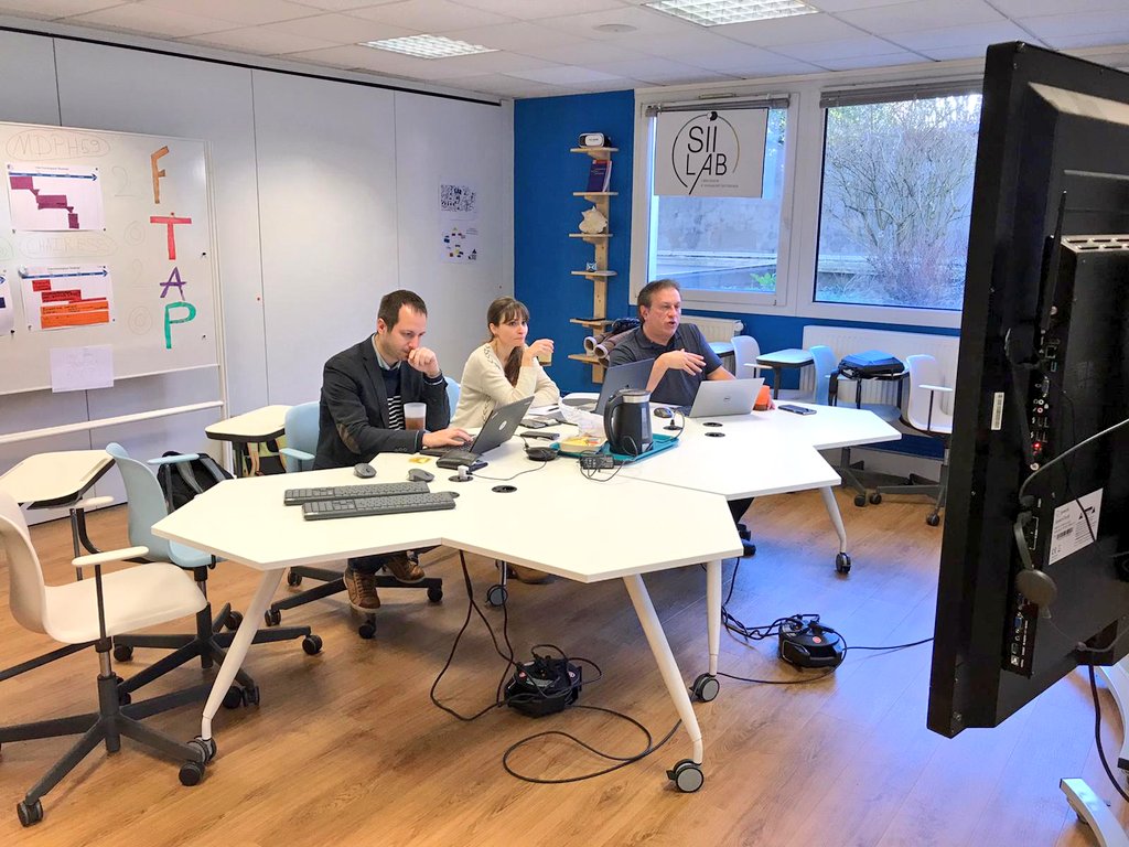 SIILABHDF's tweet photo. Ce matin le @SIILABHDF en mode #OTE #brainstorm #DREETS "méthodes et prospectives"
#DRJSCS #DIRECTTE @prefet59
Réunion présentielle hybride @appear_in @KlaxoonFR
On avance 😉💡🚀💡🚀💡👍
@FutursPublics @_DITP @thierry_lambert @sabinefourcade @MinSoliSante @Minist_Travail https://t.co/tdSWFZePoI