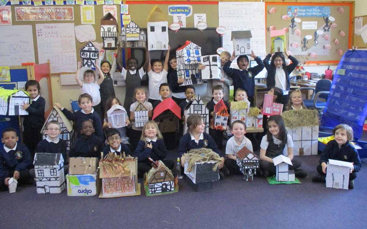 BayardsHill's tweet photo. Well done to the Year 2 pupils who that created these fantastic Tudor houses at home!  Year 2 enjoyed learning all about the Great Fire of London last term. https://t.co/J4U7okOMQJ