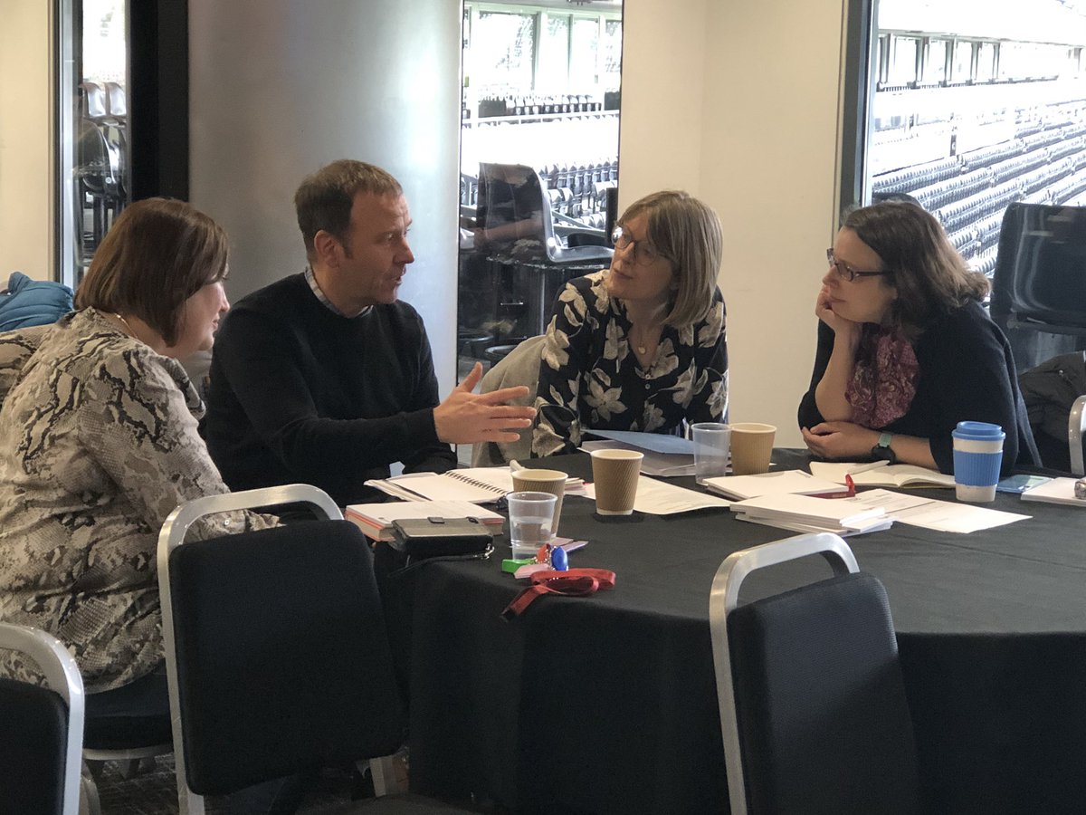 suzannezeedyk's tweet photo. Here’s what it looks like when people start their day by talking about strengths: What are you doing well? #ACE20 #AssetBasedApproaches https://t.co/5RrEMOpY9Z