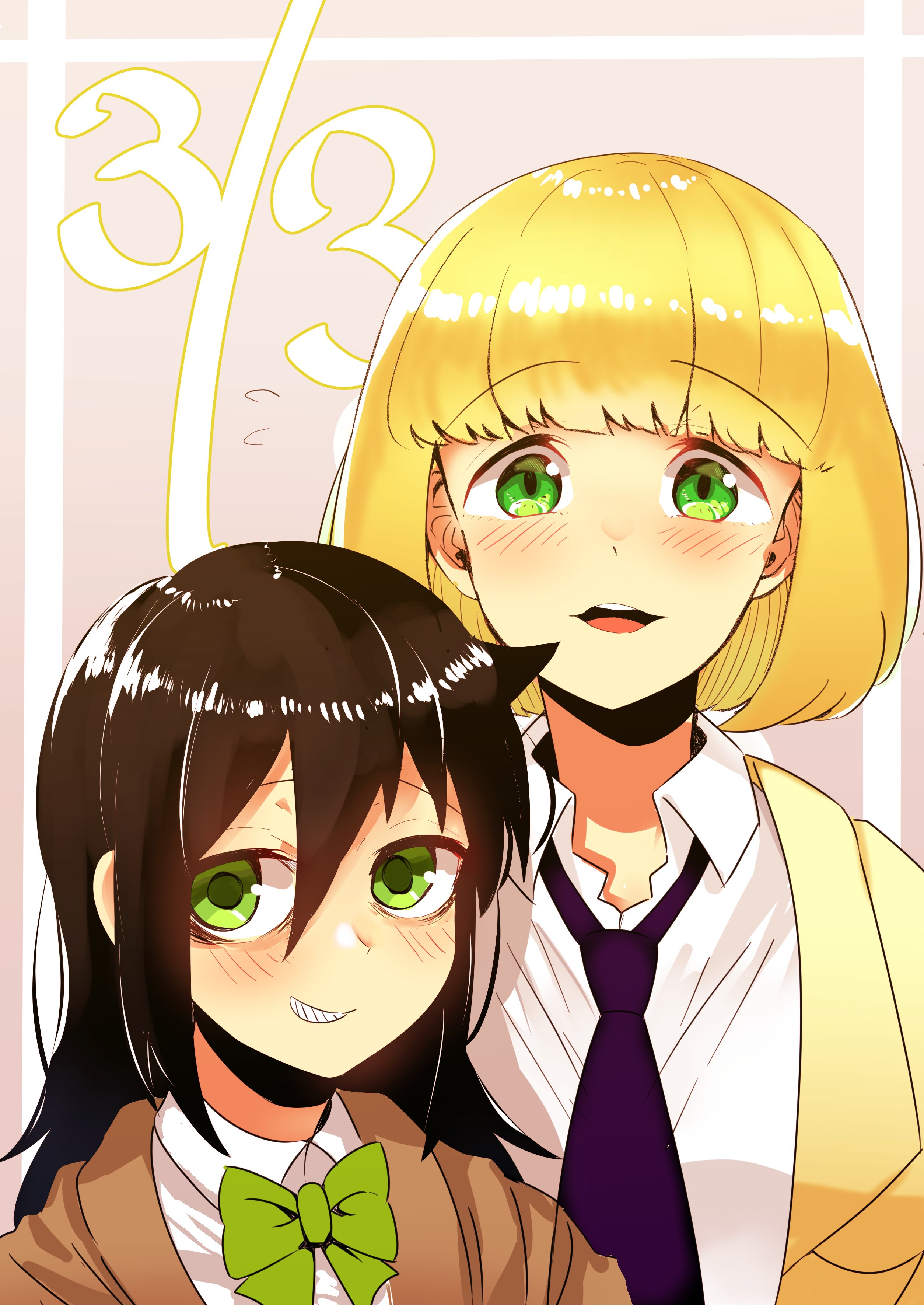 琴吹大王 わたモテ 成瀬優生誕祭 成瀬優生誕祭 ゆうもこ制服交換絵を納めさせていただく T Co Oiunehugtq Twitter