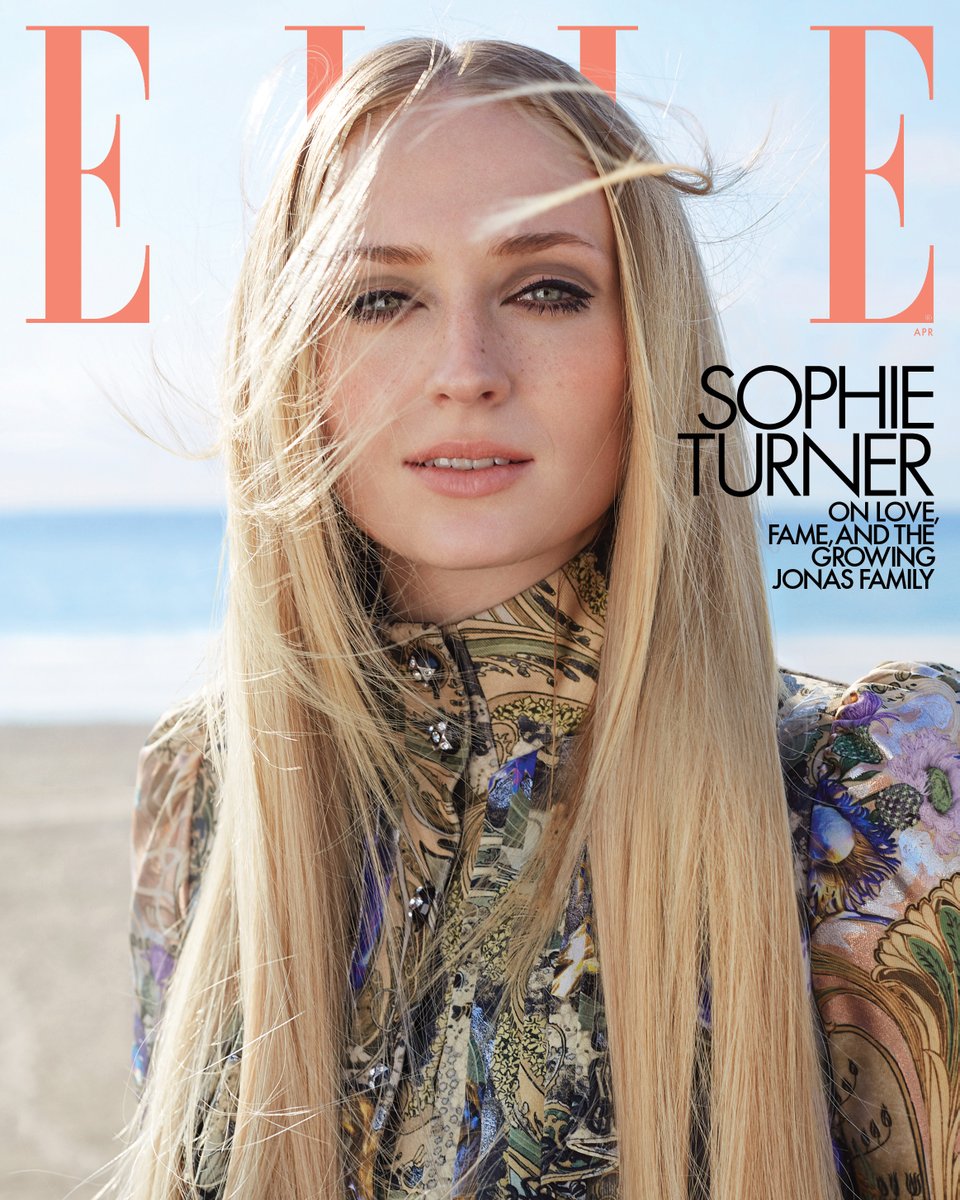ELLEmagazine's tweet photo. “The second I finished #GameofThrones, I wanted to go straight back to some form of television,” Sophie Turner told ELLE for our April issue. “Now that I’m out of it, I’m only starting to realize how incredible it was." https://t.co/76p8EQkY72 https://t.co/9qaUcJ5Ouy