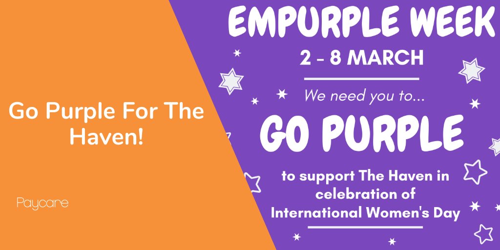 MyPaycare's tweet photo. Purple is the internationally recognised colour for campaigns that take a stand against domestic abuse. The colour symbolises justice and dignity 💜

Check out our guest blog, where we have teamed up with @TheHavenWton to explain all! 🙌 https://t.co/quWYiEvTcQ #EmpurpleWeek https://t.co/7Y05zJymo1