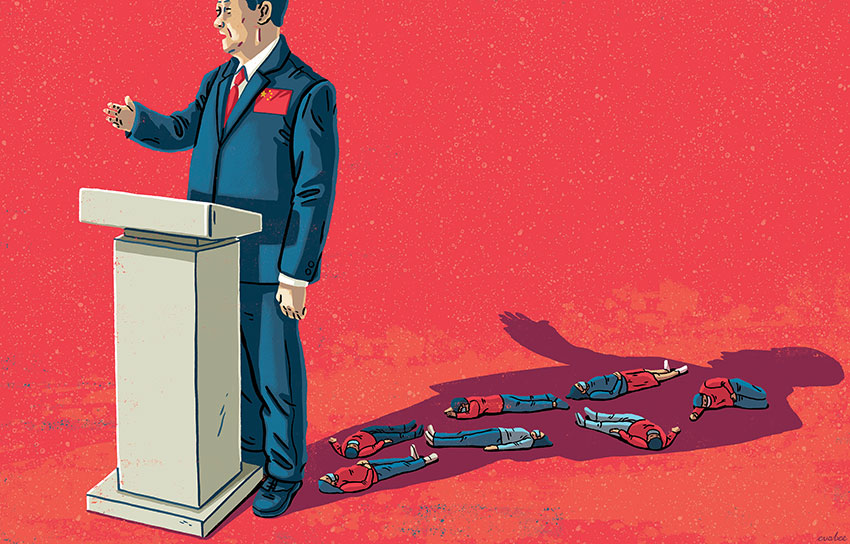 A few of the recent <a href="/guardianopinion/">Guardian Opinion</a> #illustrations I've been up to, covering the #environment, #BorisJohnson, and Xi Jinping’s response to #coronavirus! #editorialillustration #opinionillustration #illustration