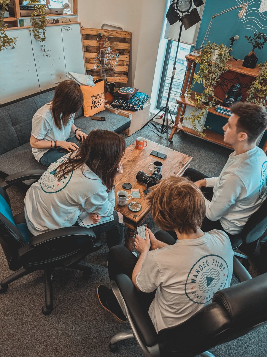 WANDER_FILMS_UK's tweet photo. ⚡ Woah! We're having another technical demonstration in Wanderland 🙌
Today, Jack is giving the team a refresh on all things CAMERA 📽 We PROPER love taking the time to learn from each other & continuously develop our skills 🤙
#WanderFilms #BeatTheScroll #Filmmaking #TechDem https://t.co/PcSvO8LTG3