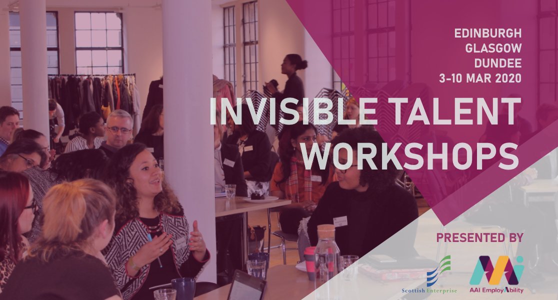 AAIEmploy's tweet photo. Our #InvisibleTalent workshop is underway in #Edinburgh today.
If you're a @scotent-managed business looking to demystify #inclusive #recruitment and onboarding then we have more sessions coming up.
#Dundee - https://t.co/z2mfcnv6IG
#Glasgow - https://t.co/CBHy9UVEFR https://t.co/wdROhvEiPm