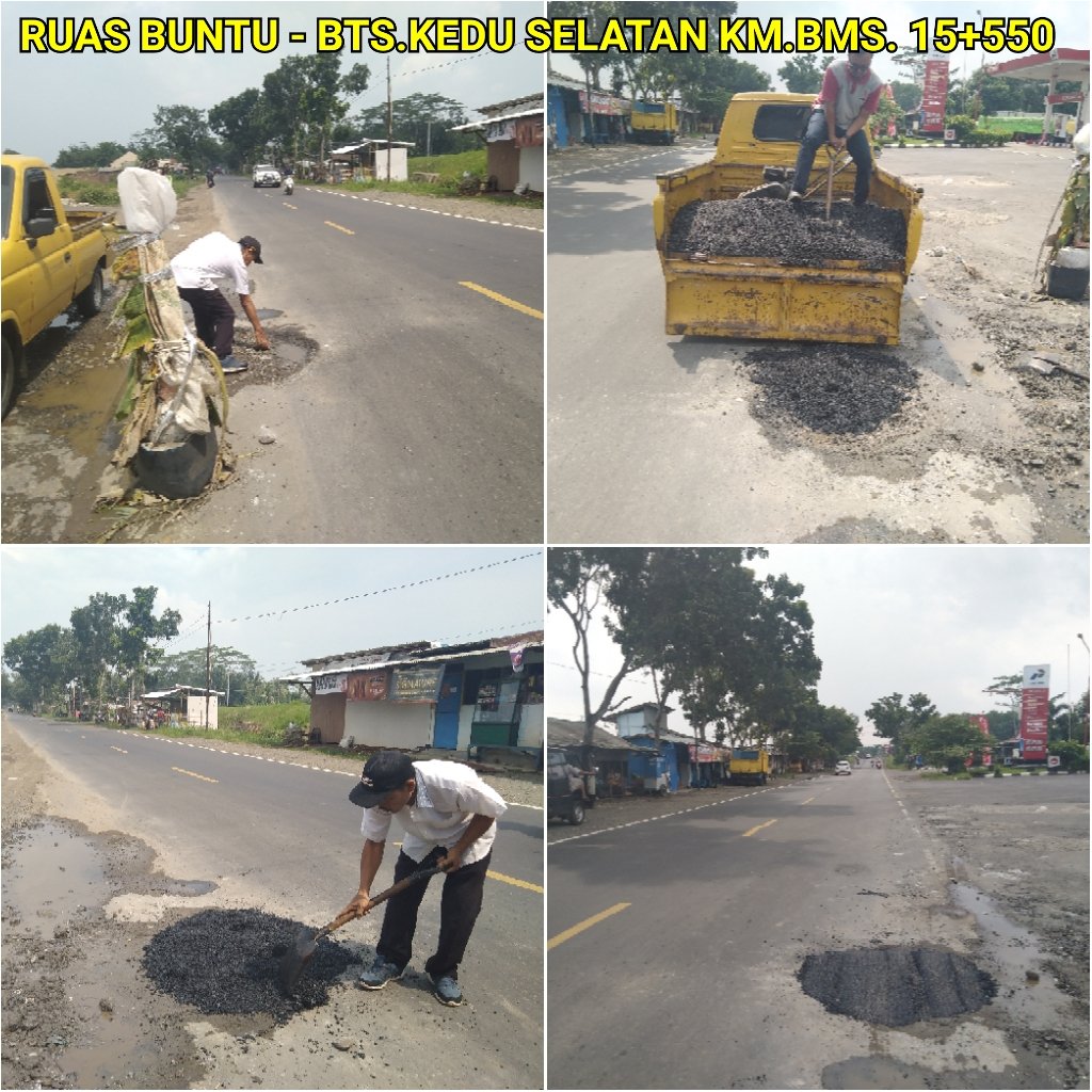 Kegiatan penanganan Rutin Jalan dengan penangan darurat dan permanen. 
@infobbpjn7 @dpubmckjateng <a href="/ganjarpranowo/">Ganjar Pranowo</a>