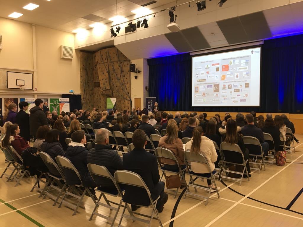 KGSCareers's tweet photo. It was a ‘full house’ last night at our STEM themed evening to launch the start of a series of workshops in support of National Careers Week.  Huge thanks to all our exhibitors and speakers.  @KGSCareers @KirkhamGrammar #NCW2020 #knowledgeispower #CEIAG https://t.co/MEjkwPZH6h
