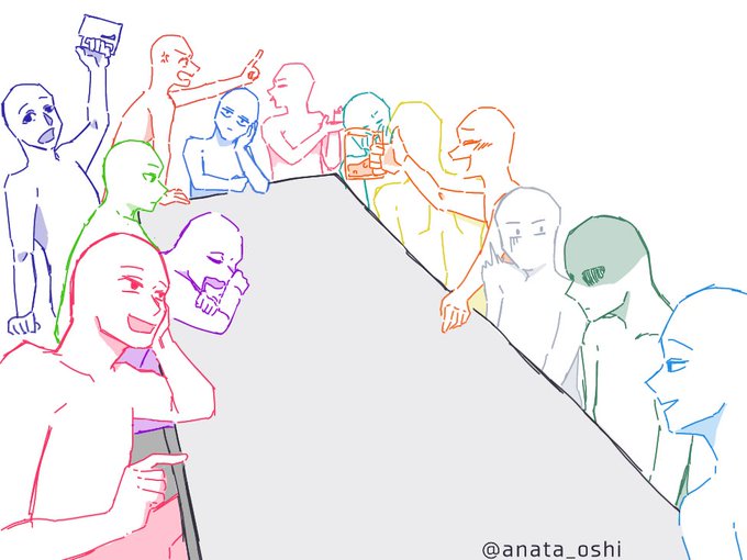 あなたの推しで描いてくれ トレス素材さん の人気ツイート 2 Whotwi グラフィカルtwitter分析