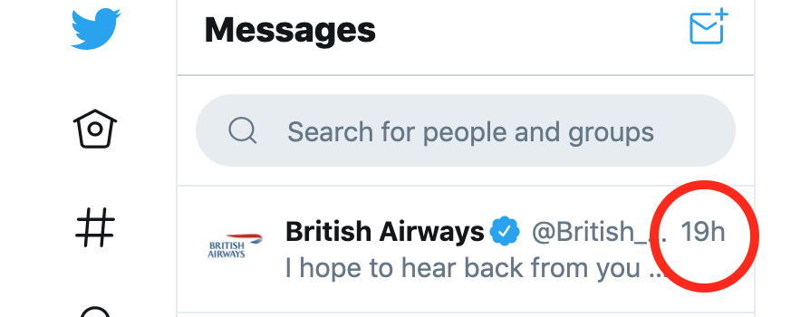 cobusheyl's tweet photo. @British_Airways Dear BA. 19 hours have elapsed since I sent you the private message as requested above. More than the 24 hours have elapsed since one of your call centre agents promised me a call-back. More than 24 hours have elapsed since I sent docs requested via email the last time. Anyone??? https://t.co/5zWzPkoOmr