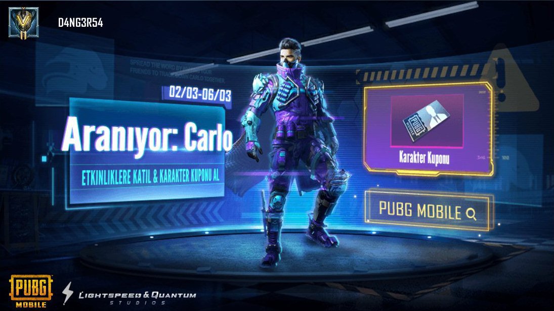 Carlo hakkında daha fazla ipucu edinmek için Av Görevlerini tamamla. share.pbgcj.com/h5campaign.php…