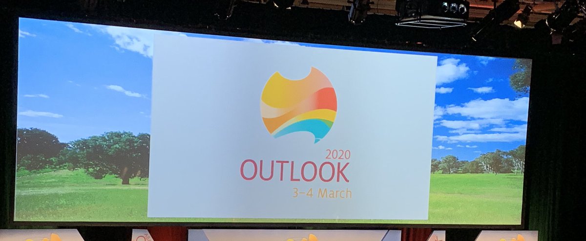 LeeHudek's tweet photo. @CerrfD we’re #exploring #innovative ways to secure future #agriculture production. We’re in #Canberra at the @ABARES outlook conference discussing #SustainableAgriculture solutions to achieve $100billion in farm outputs by 2030 @deakinresearch https://t.co/Jospy4LTci
