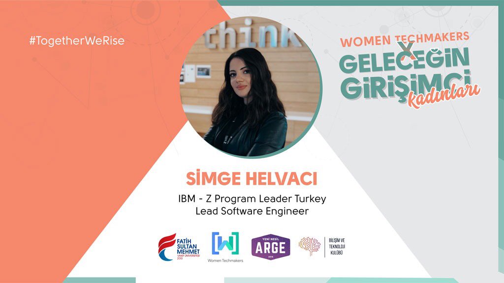 Sayın Simge Helvacı, 8 Mart pazar günü Fatih Sultan Mehmet Vakıf Üniversitesi Haliç kampüsünde bizlerle olacak. Geç kalmadan yerini ayırtmak için acele et!

meetup.com/tr-TR/Yeni-Nes…