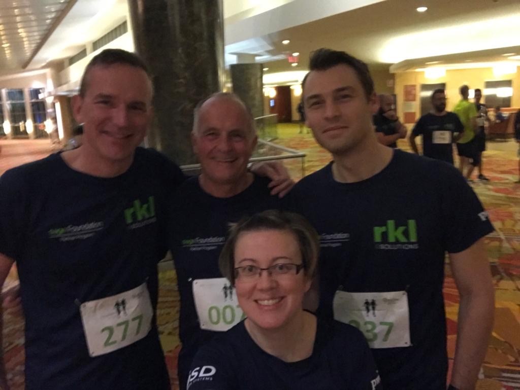 Mysoft_ltd's tweet photo. Ready for the @sagefoundation 5km fun run at the #SagePartnerSummit with @SteveHare, best way to start the day! #MysoftTeam @SagePartners #SageX3 https://t.co/acHM9Kixgd