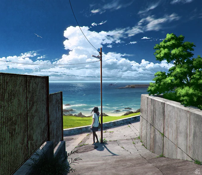 「夏影」 