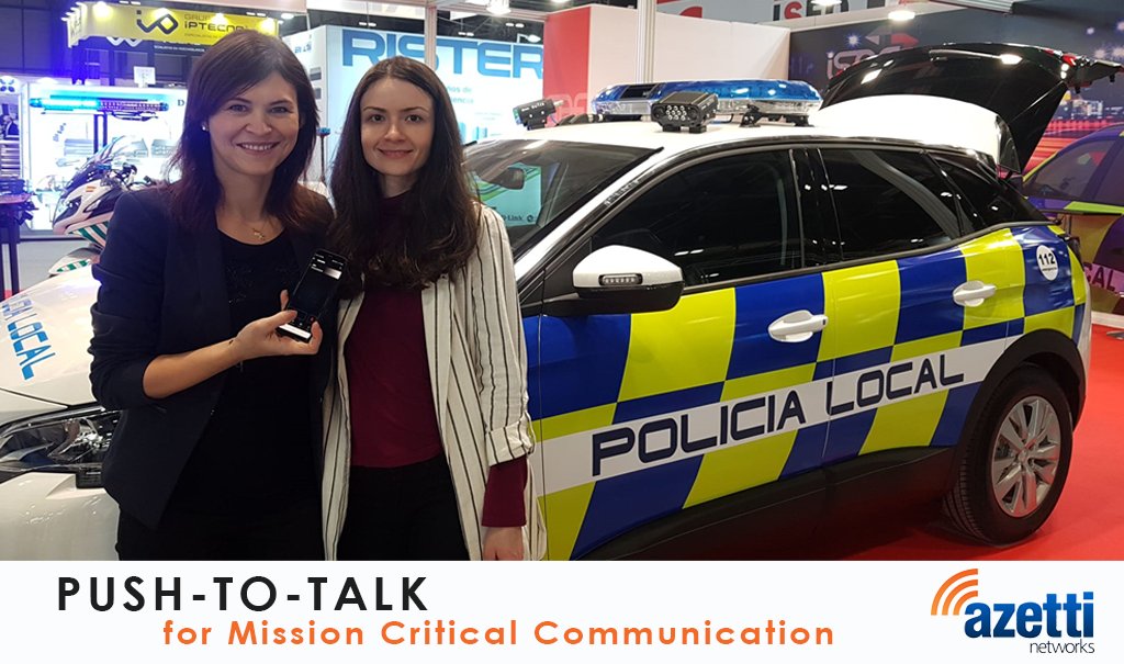 Azetti Networks Team participated in SICUR 2020 in Madrid.
If you didn't have a chance to meet us at the event contact us at info@azetti.com
#ptt #mcptt #Sicur2020 #criticalcommunication