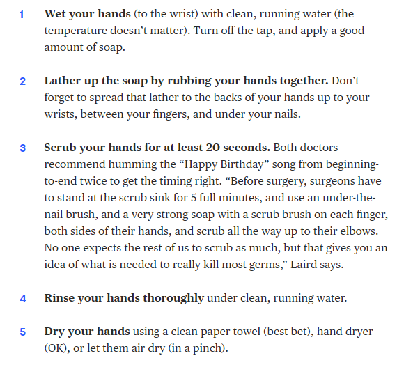 NBCNews's tweet photo. Hand washing is the easiest way to prevent the spread of the coronavirus. Believe it or not, there’s a right way to wash your hands, WHO says. 

More: https://t.co/cnHnIRlmqo https://t.co/pHFn8AYHNk