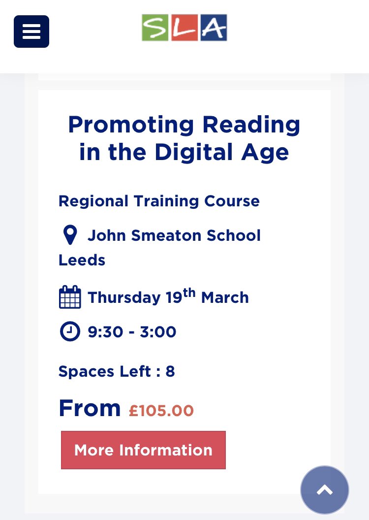 uksla_yandh's tweet photo. We are very excited to say we have 19 attendees for our training at @SmeatonAcademy on Promoting Reading in the Digital Age with @LibWithAttitude. There is still time to book a place on this fantastic CPD. 📚☕️🧁 #LibrarianCPD #LibrariesChangeLives @LeedsSLS @uksla https://t.co/YZqaGyPDTC
