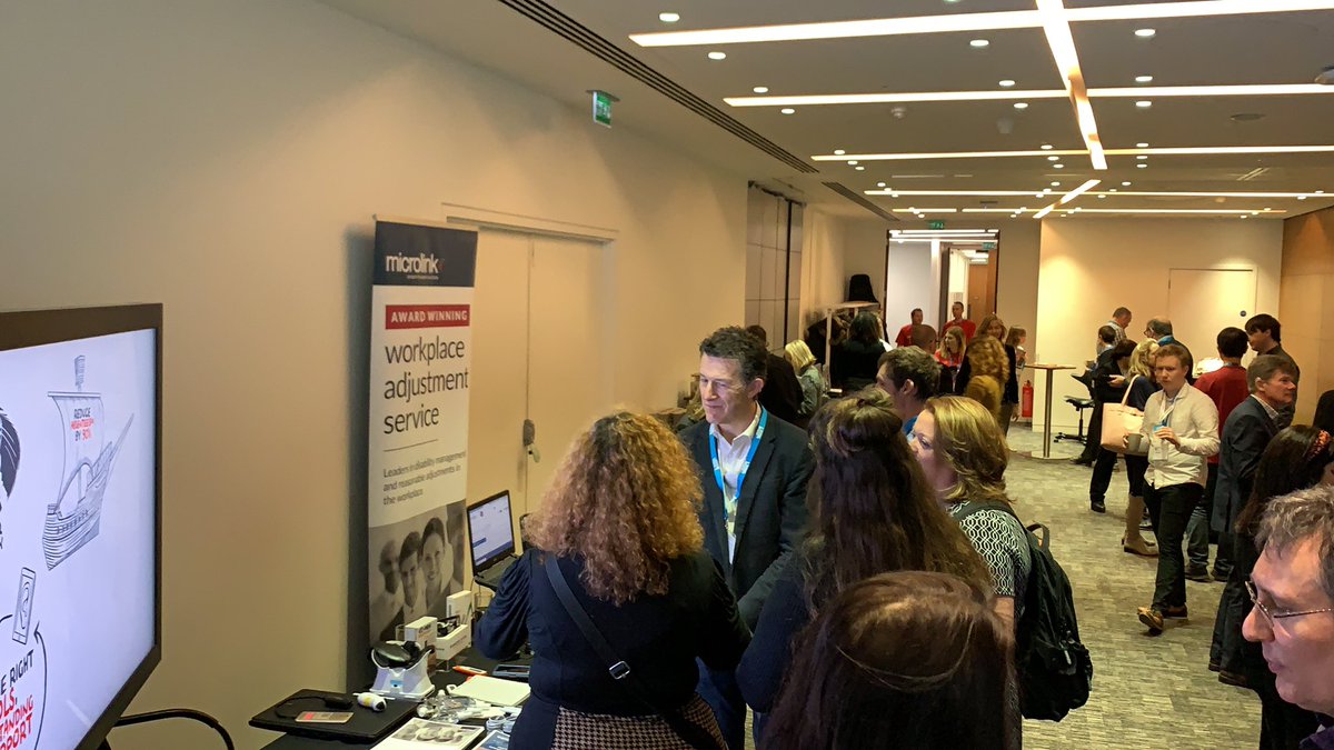 microlinkpc's tweet photo. Assistive technology is the only way forward for lowering the corporate barrier to employment. @nassersiabi @PwC_UK @DisabilitySmart #DisabilitySmartTech https://t.co/sR3i0utJ4Z