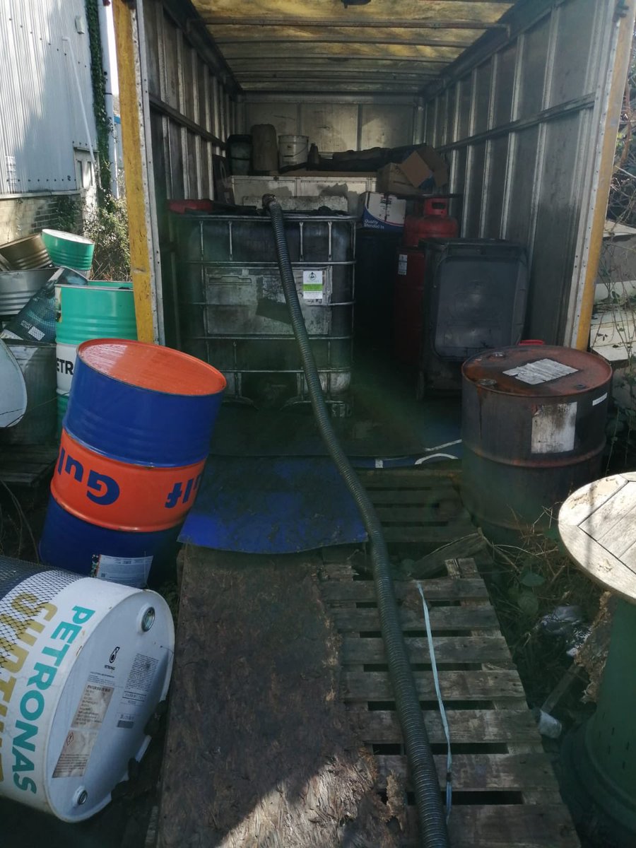 VwrLtd's tweet photo. No matter where you store your #wasteoil V W RLtd will be able to get to it #usedoil #wastedisposal #wastemanagement #garageservices #garagewaste #industrywaste https://t.co/zId5RsZsgm
