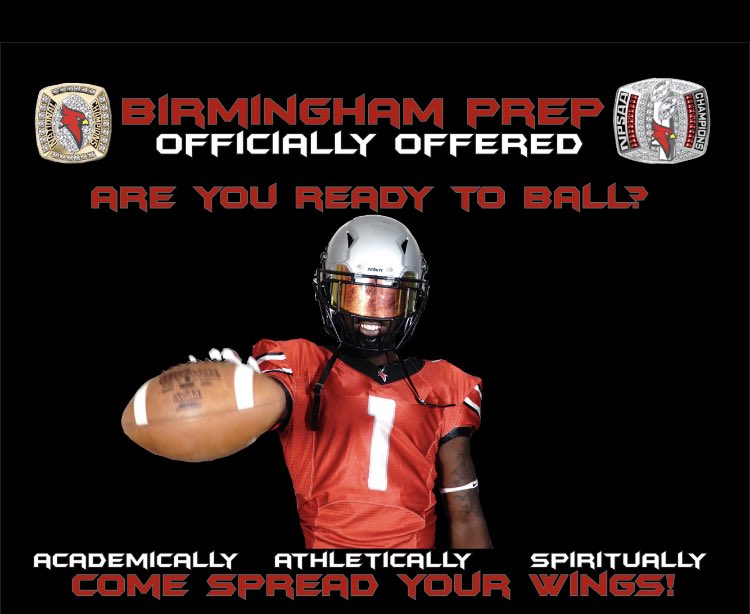 sosolagriffin14's tweet photo. #AGTG I have received another opportunity to play at the next level at Birmingham Prep! @QBCoachHaynes https://t.co/PFg3pTIod4