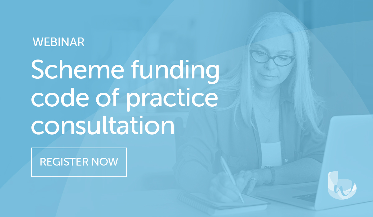 BW_LLP's tweet image. What does the new scheme funding code of practice mean for DB pension schemes in the UK? Join BW's webinar to get a firm grasp on how to best meet the Regulator's requirements. Remember, early planning makes all the difference. bit.ly/2IfJ2dK 

#PensionsRegulator #TPR