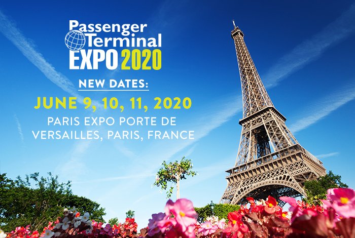NEW DATES: Passenger Terminal Expo and Conference will now be held June 9, 10, 11 – in response to the Coronavirus situation and French government policy. See bit.ly/2OtcOjr for further details. Thank you in advance for your cooperation. #PTEParis #Airports #Aviation