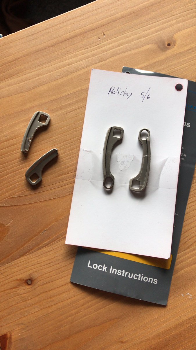 tripp suitcase lock broken