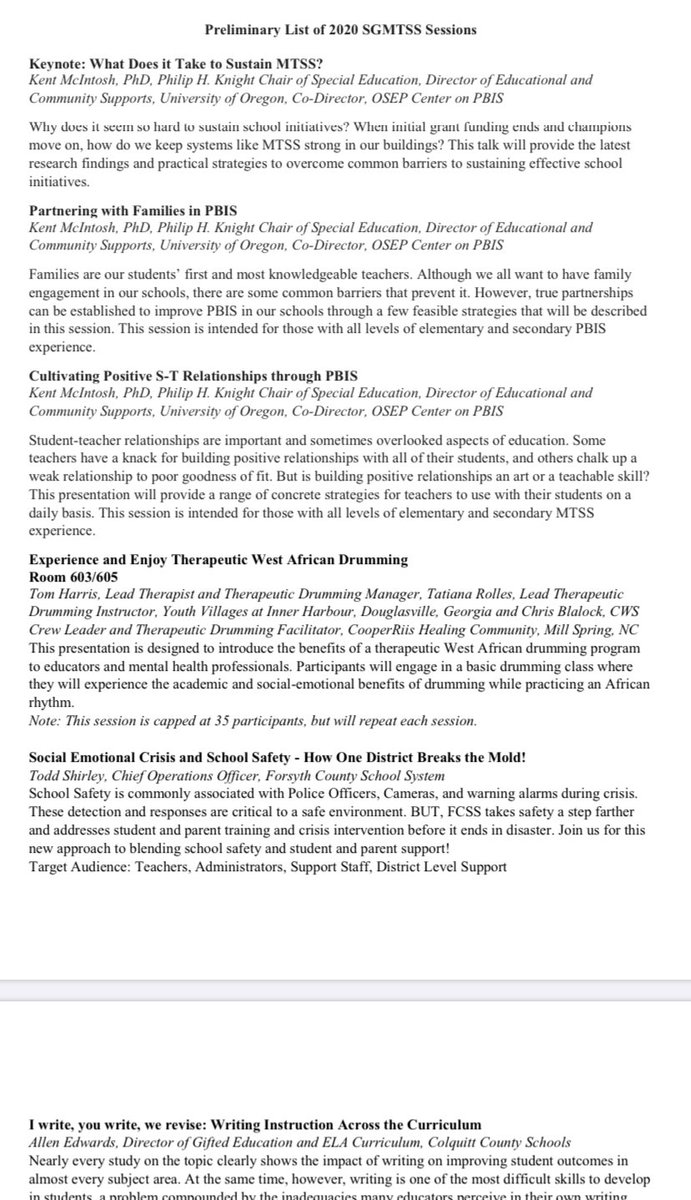 SGMTSS's tweet photo. The preliminary list of #SGMTSS sessions is now available at https://t.co/sfimv4Utzp!  

Spoiler alert: it’s pretty awesome. 😍 https://t.co/EUtRcuvoNi