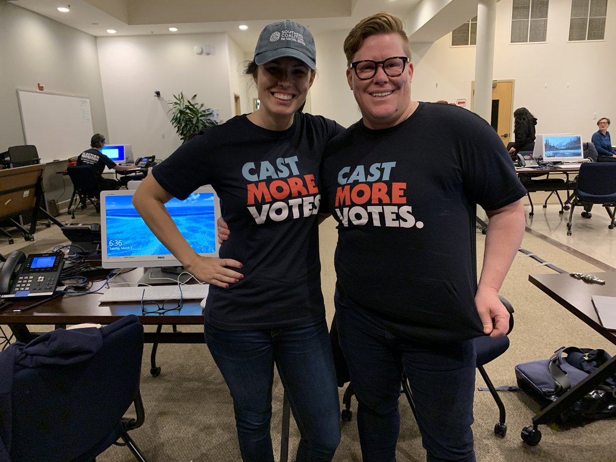 AllisonJRiggs's tweet photo. Polls are open! Go vote, NC. Election Day is the best day of the year ❤️ (and NO, you can’t redo your vote if your candidate dropped out) @scsj @jsailorjones @BitterSouth https://t.co/GrWZ47Q8zx