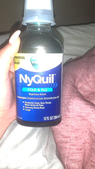 Waking up at 3am with another fever after I thought it had gone down ? ugh https://t.co/RwLyVL7otf