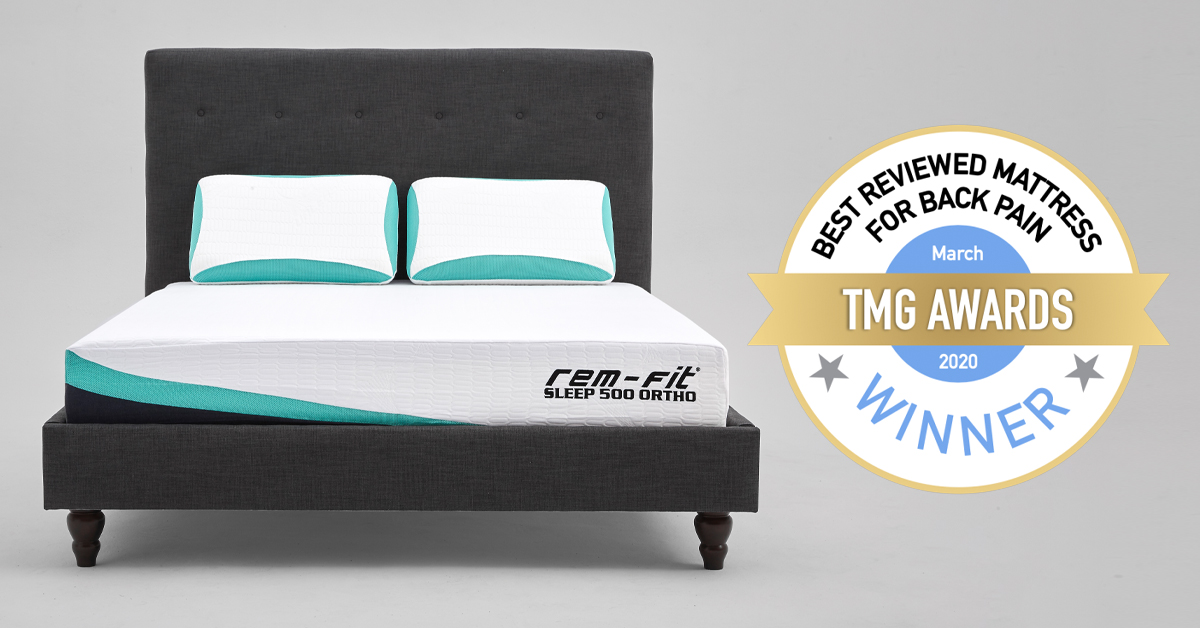 REMFITUK's tweet photo. The REM-Fit 500 Ortho has been named the winner of 'Best Reviewed Mattress for Back Pain' by The Mattress Guide UK!
Read their comprehensive review here: https://t.co/ZKkLtXXxsG

#REMFit #BeBetterInBed #SleepCool #backpain https://t.co/MKVyl7sSdD