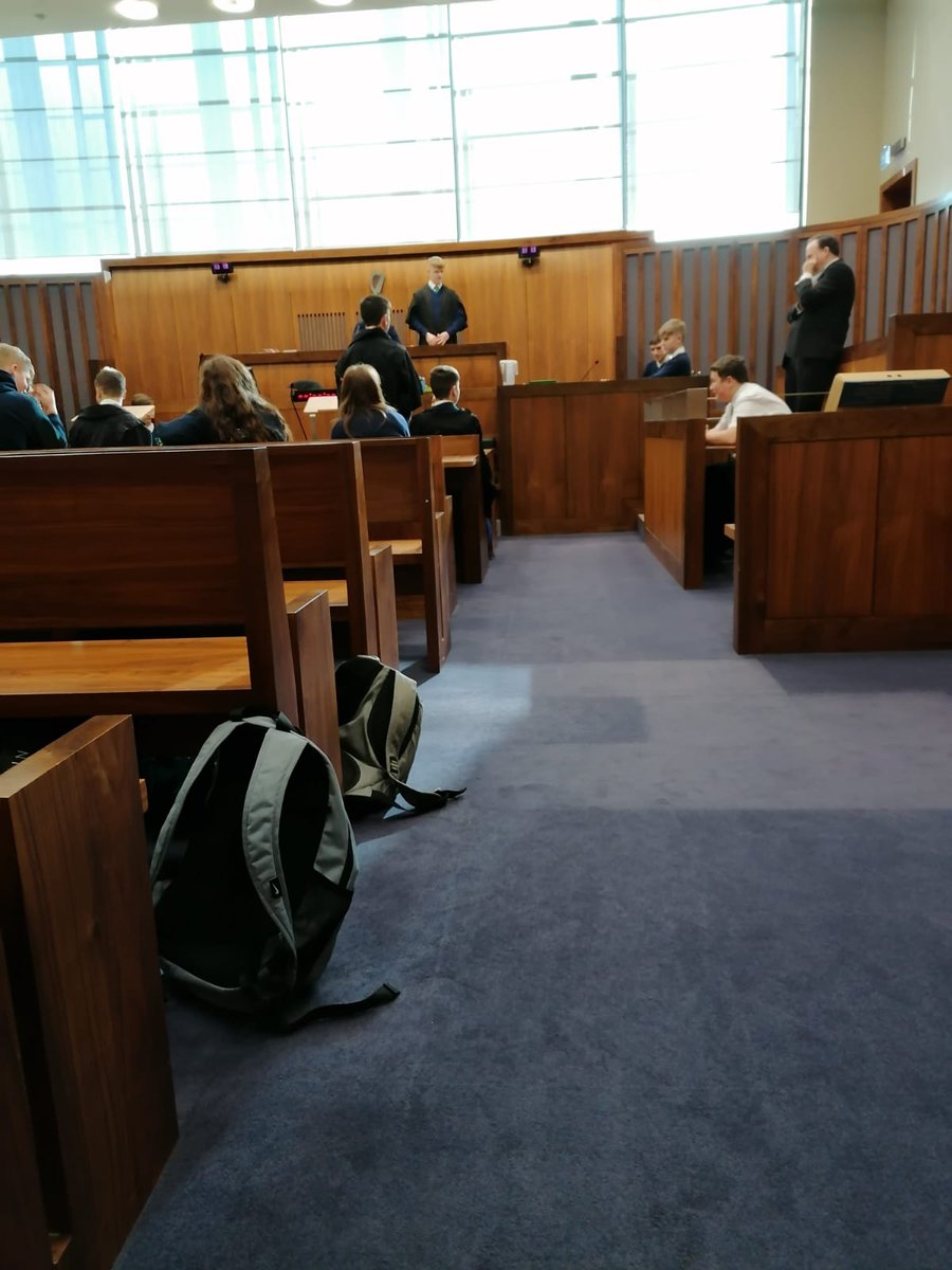 Our first group of TYs went to the Criminal Courts yesterday. Their mock trial went well with the defence coming out on top #futurestars <a href="/TYUpdated/">TYUpdate</a> @TYTPNcon <a href="/tydotie/">TY.ie</a>
