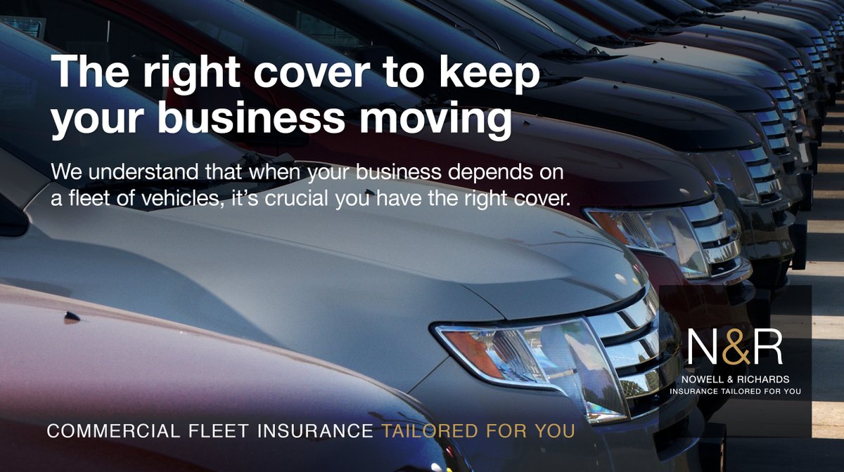 Commercial Fleet Insurance | N&amp;R want to provide the right cover to keep your business moving. We understand that your business depends on a fleet of vehicles and that you want a cover tailored to your specific needs: Get in touch: bit.ly/2S1Lics #SpecialistInsurance